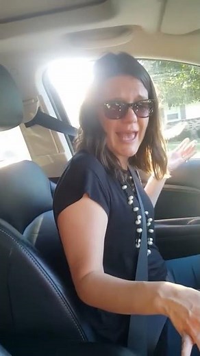 Poop all over car from dog