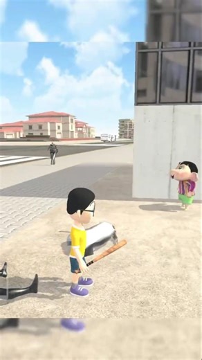 Shinchan Ka Dost Nobita Aaya 🤯#viral #shortsfeed#shoes #shorts#gta#gta5#avanishgamez#shortvideo#gtav