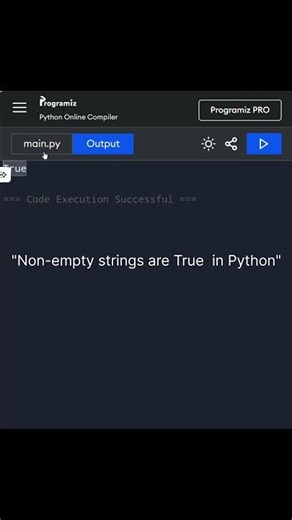Why is ‘False’ True in Python?! 😳👀