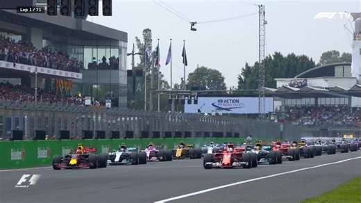 Lewis Hamilton only needed a handful of points at the 2017 Mexican Grand Prix to be crowned Drivers' Champion, but after a first-lap collision with title rival Sebastian Vettel, it was all to play for! 🏆 Relive all the of action from the incredible race in Mexico City! 🍿⤵️ | F1