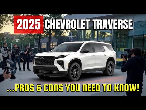2025 Chevrolet Traverse: Pros You’ll Love and Cons You Can’t Ignore! Midsize SUV Review!