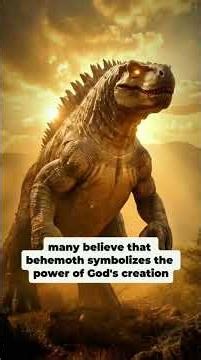 What the Bible Really Says About Behemoth #biblestories #scripture #faith