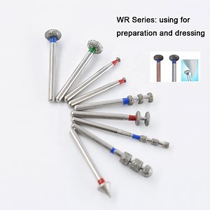 [Hot Item] Dental Wheel Round Types Diamond Burs Wr Series