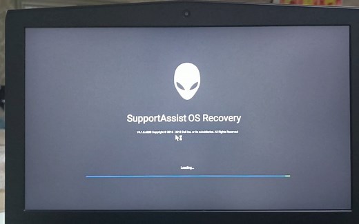 戴尔外星人原厂系统优盘全自动安装带隐藏恢复分区