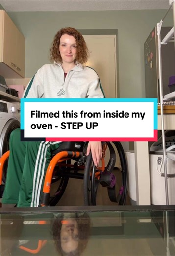 Ironically called step up ⬆️ Lil freestyle ♿️ #WheelchairDancer #FilmedFromMyOven #DisabledDancer #WheelchairBallerina #FYP
