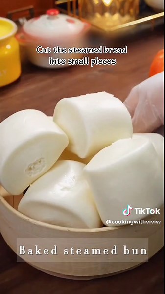 Delicious Baked Steamed Bun Recipe