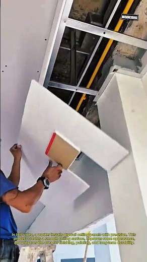 Drywall Ceiling Installation Process | Clean & Professional Carpentry Work