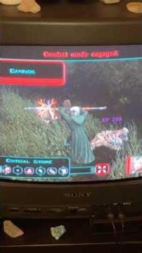 Star Wars Knights of the old republic 2 Kotor on the original Xbox on my cathode ray tube tv Pt 146