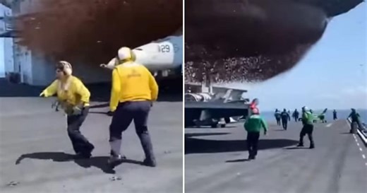 Fact Check: Is the video showing a US aircraft carrier under attack by bees real?