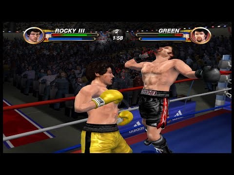 Rocky (GameCube/2002) All Boxers Unlocked Dolphin Longplay 4K HD Part 4
