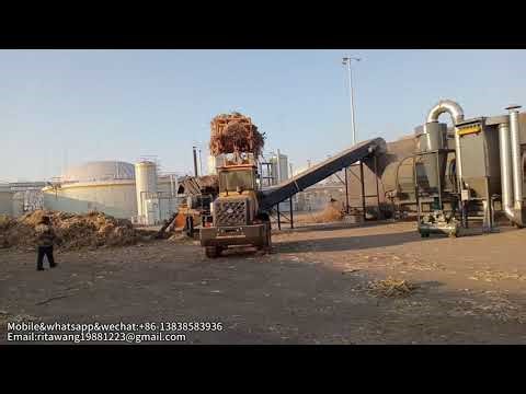 Kowloon Biomass Shredder Production Line for Biogas power generation