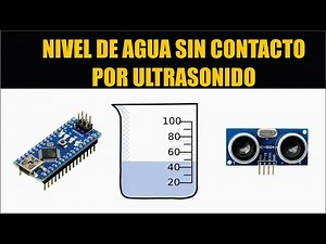 💦 Indicador de nivel de agua sin contacto por ultrasonido