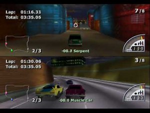 Rumble Racing | PS2 | 2 Player Gameplay