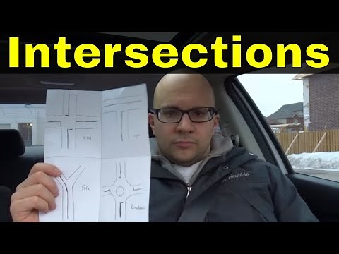 4 Different Types Of Intersections For Driving