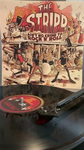 Alien Queen by THE STRIPP #rocknroll #vinylrecords #shorts