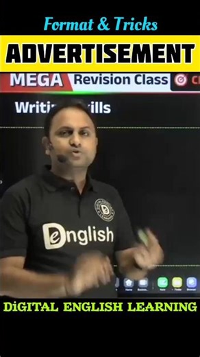 Advertisement Writing ka Perfect Format 🔥 | English Board Exam🚀