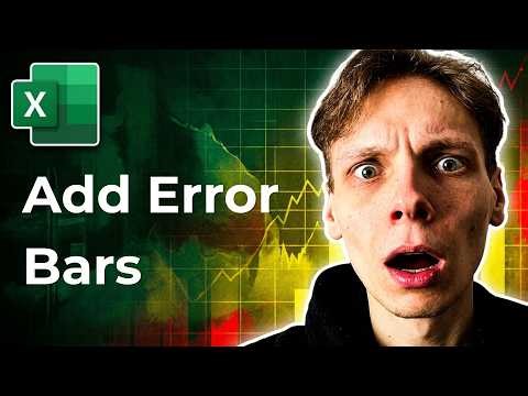 How to Add Error Bars in Excel [2026 Guide]