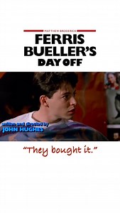 “Ferris Bueller you’re my hero.” - Cameron Frye 🎬😂 Rad Facts: John Hughes said that he had Matthew Broderick in mind when he wrote Ferris Bueller’s Day Off, saying Broderick was the only actor who could pull off the role, calling him clever and charming. “Certain guys would have played Ferris, and you would have thought, ‘Where’s my wallet?’” Hughes said. “I had to have that look. That charm had to come through. James Stewart could have played Ferris at fifteen...I needed Matthew.” R.I.P. John