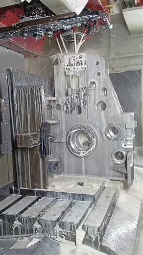 VMC Machine Real Machining Work