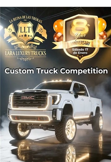 🔥🚛 COMPETENCIA OFICIAL: LA TRUCK MÁS PERRONA 🚛🔥 Este sábado 17 de enero desde las 10:00 AM sacamos a competir a las trucks más bravas, más levantadas y más pesadas 💪😎 Si crees que tu truck es la más perrona, ven y demuéstralo 👑🔥 🎉 Evento familiar 🍔 Comida GRATIS 🐂 Toro mecánico 🎤 Influencers invitados 🎁 Rifas y sorpresas 📍 430 Atlanta Hwy, Gainesville GA 30501 📲 Regístrate ya: 770-538-0579 💥 No faltes… porque aquí se decide QUIÉN MANDA EN LA CALLE 💥 @La_reyna de las trokas #Lara