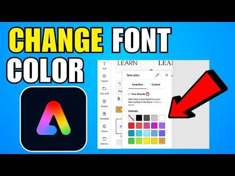How To Change Font Color In Adobe Express (2026) (Complete Guide)