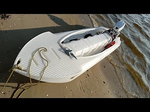 S4 Microskiff with 6 HP Tohatsu outboard motor