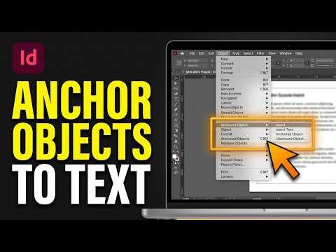 How to Anchor Objects to Text in Adobe InDesign 2026 (Easy Guide)