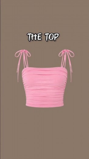 Pink Top Casual Outfit 💖🔥 Trendy Girl Fashion Look | Aesthetic Mirror Selfie Style #shorts#top#pink