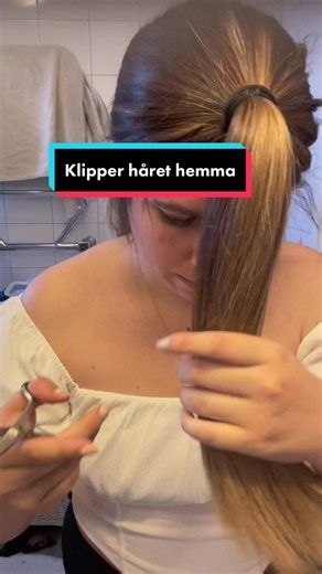 Hur jag klipper mitt hår hemma