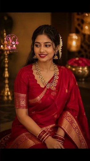 South Indian Vintage Vibes Traditional Blouse Design |Viral Blouse Design for Silk Sarees |TamilLook
