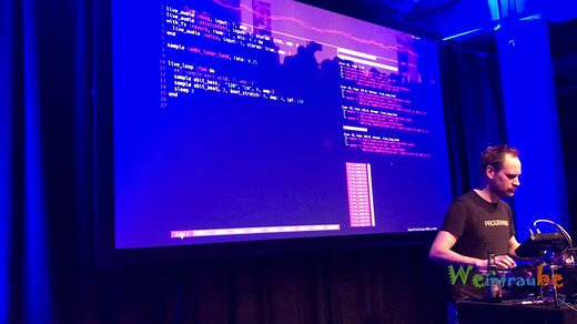 程序员实力做DJ，编码控制音乐，实拍Sam Aaron现场演示Sonic PI