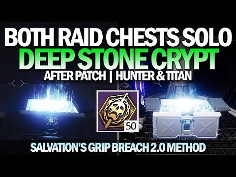 How To Get Both Raid Chests Solo (After Patches) - Deep Stone Crypt Raid [Destiny 2 Beyond Light]