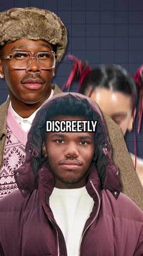 HIDDEN Features On Huge Songs 🤯 #rapfacts #babykeem #tylerthecreator #hiphop #raptok