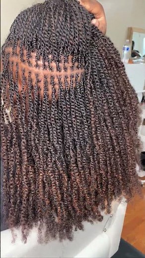 Belle Microlocs Twists (these are permanent loc extensions)