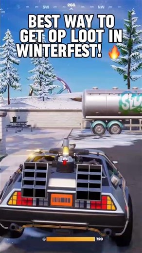 BEST WAY TO GET OP LOOT in FORTNITE WINTERFEST! ❄️👀