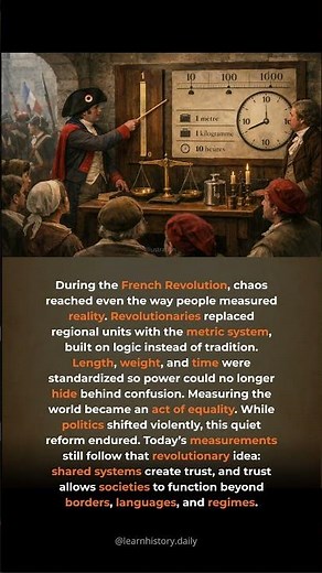 Why the world measures things the same way. The metric system was born from revolutio...