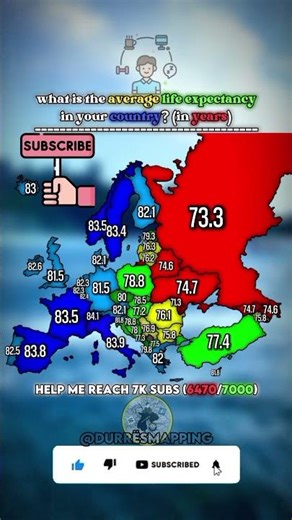what is the average life expectancy in your country? ♥️