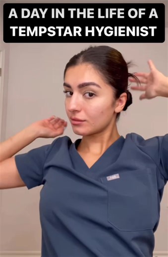 Day in the life of a Dental Hygienist Temp. Dental temping can be nerve-racking at first but it's a great opportunity to experience working in different dental offices, earn extra money and create a healthy work-life balance #dentalhygienist #dayinthelife #dentalhygieneschool #dentalhygiene #dentalstudent #dentistry #dentalschool #rdhlife