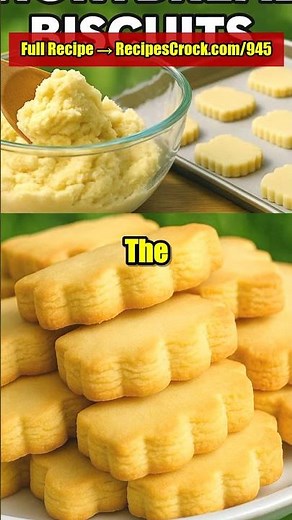 Perfect Shortbread Biscuits | Buttery, Soft & Easy to Make at Home!