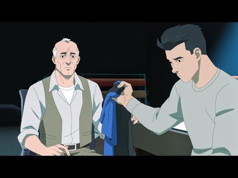 Mark gives back his Cursed Suit to Art : invincible season 4 scene recap