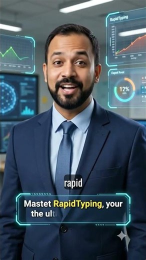 Stop Typing with Your Fingers! 🚀 Master Typing Fast with RapidTyping #Shorts #rapidtyping