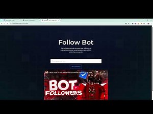 How to Bot Followers on Roblox in 2025! Working Follow Bot! Get Verified!