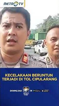 Kecelakaan Beruntun Terjadi di Tol Cipularang, 1 Tewas dan 5 Luka luka #short