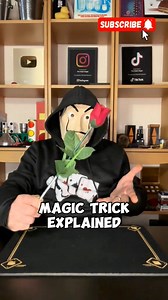 Rose magic trick revealed 🪄🌹 #magician #tricks #magic #magictricks #Christmas #trending #trend #foryou #fblifestyle | The Mask Magic Tricks Revealed