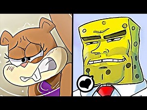 Sandy X Spongebob 『Comic Dub』
