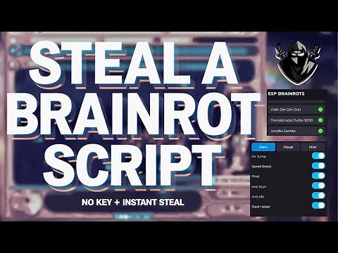 💥 OP Steal a Brainrot Script | Instant Steal & More Powerful Features Using Delta Executor Roblox