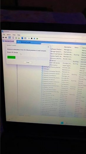 Windows service or Application not responding how to fix #vira #shorts