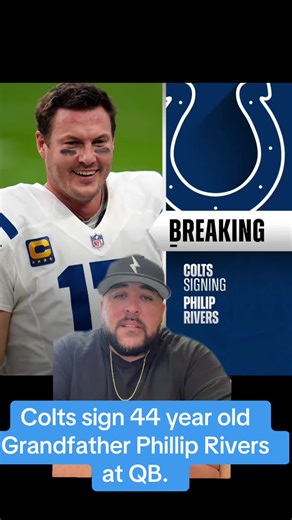“BREAKING: The Colts are rolling the dice on a veteran legend — Philip Rivers is officially back in blue & white! 🔵⚪️ Indy brings in the former Pro Bowler to steady the ship and spark a playoff push. 🚨👀 #NFL #ColtsNation #PhilipRivers”