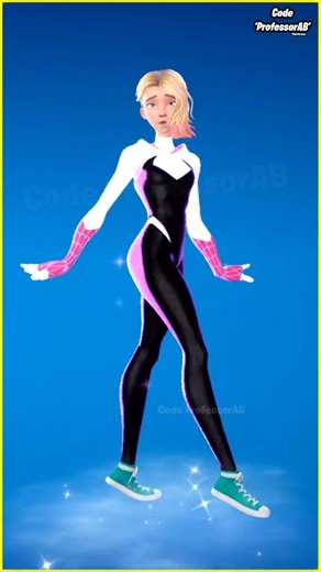 Fortnite Red Carpet Emote Gwen Stacy Skin Thicc 🍑😍😂
