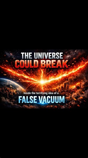 The Universe Could Collapse at Any Moment – False Vacuum Explained